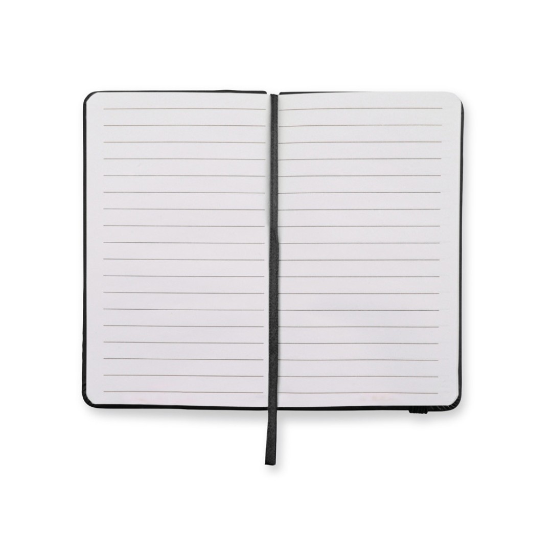 Блокнот A7 "Rainbow S", черный (Р)