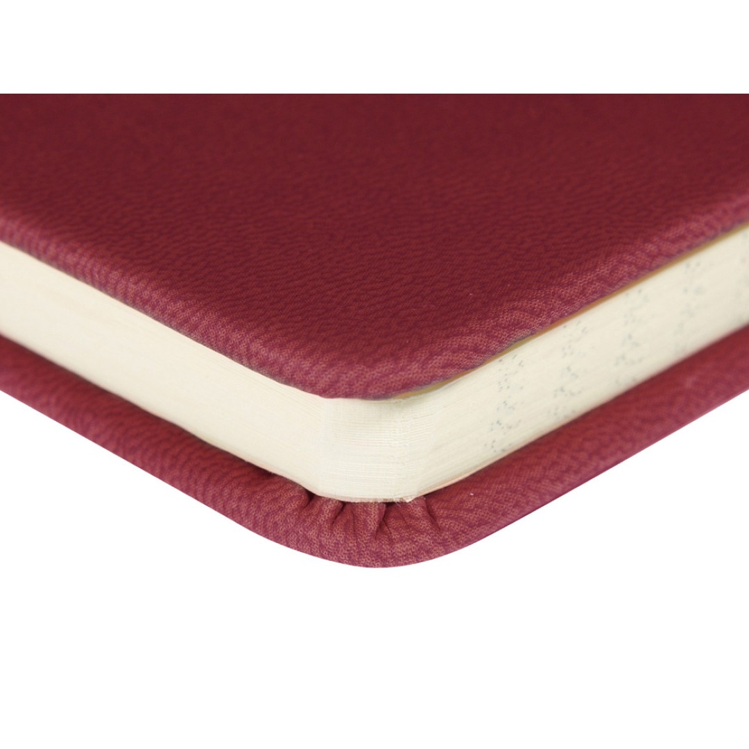 Ежедневник недатированный А5 "Megapolis Velvet New", бордовый