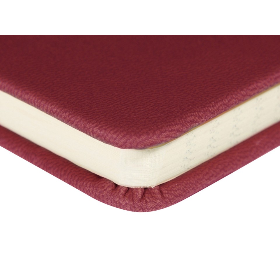 Ежедневник недатированный А5 "Megapolis Velvet New", бордовый