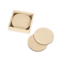 Набор круглых костеров на подставке "Drink"