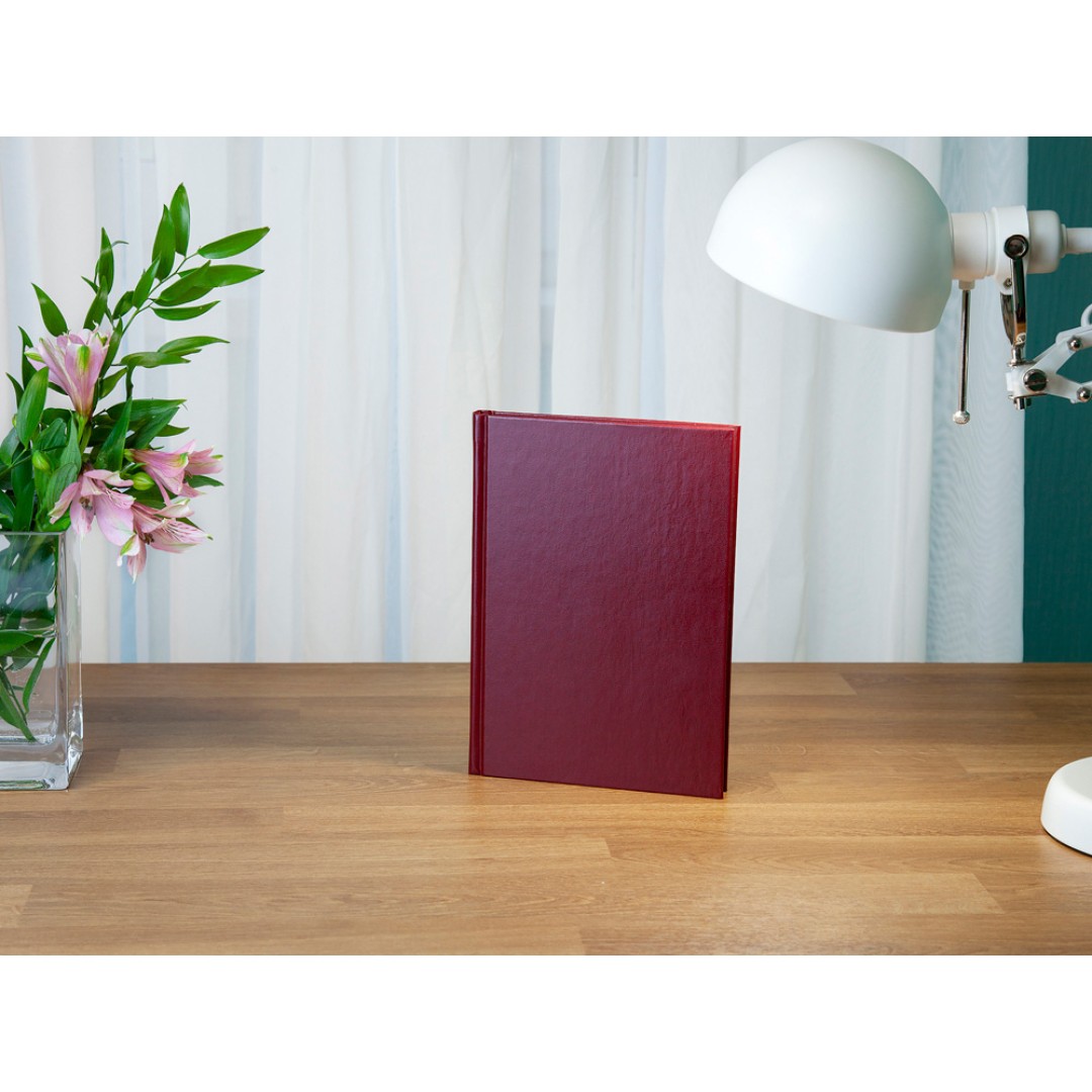 Ежедневник недатированный А5 «Ideal New», бордовый