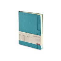 Ежедневник недатированный А5 "Marseille", бирюзовый