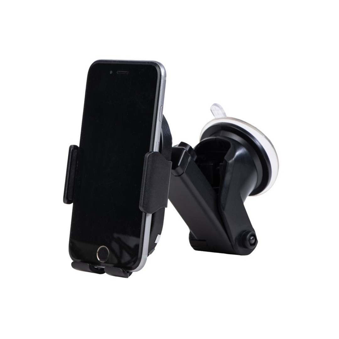 Автомобильное беспроводное зарядное устройство с датчиком "OptIQ Lite", 15 Вт, черный