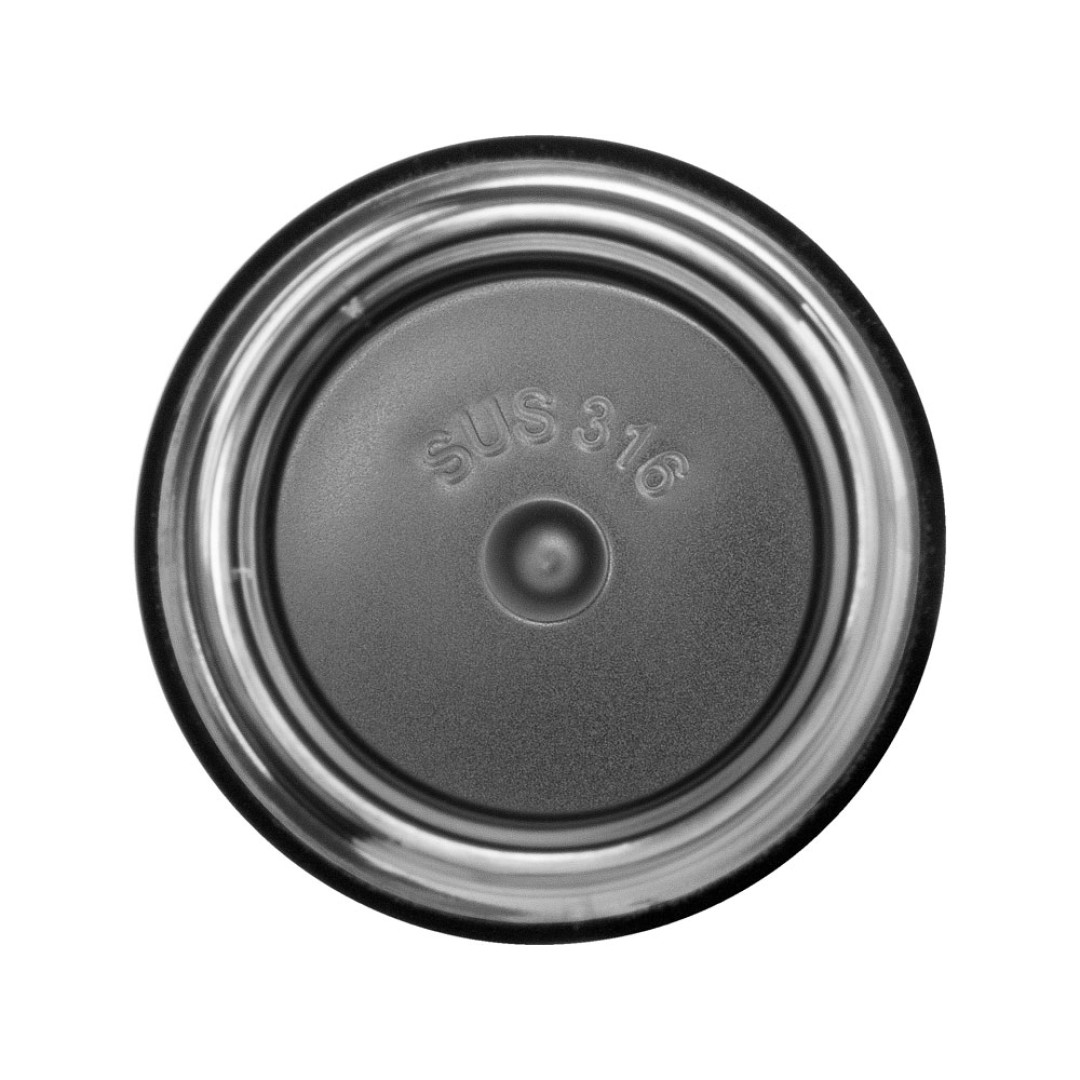 Вакуумный термос «Module X» с индикатором температуры, 500 мл, тубус, черный