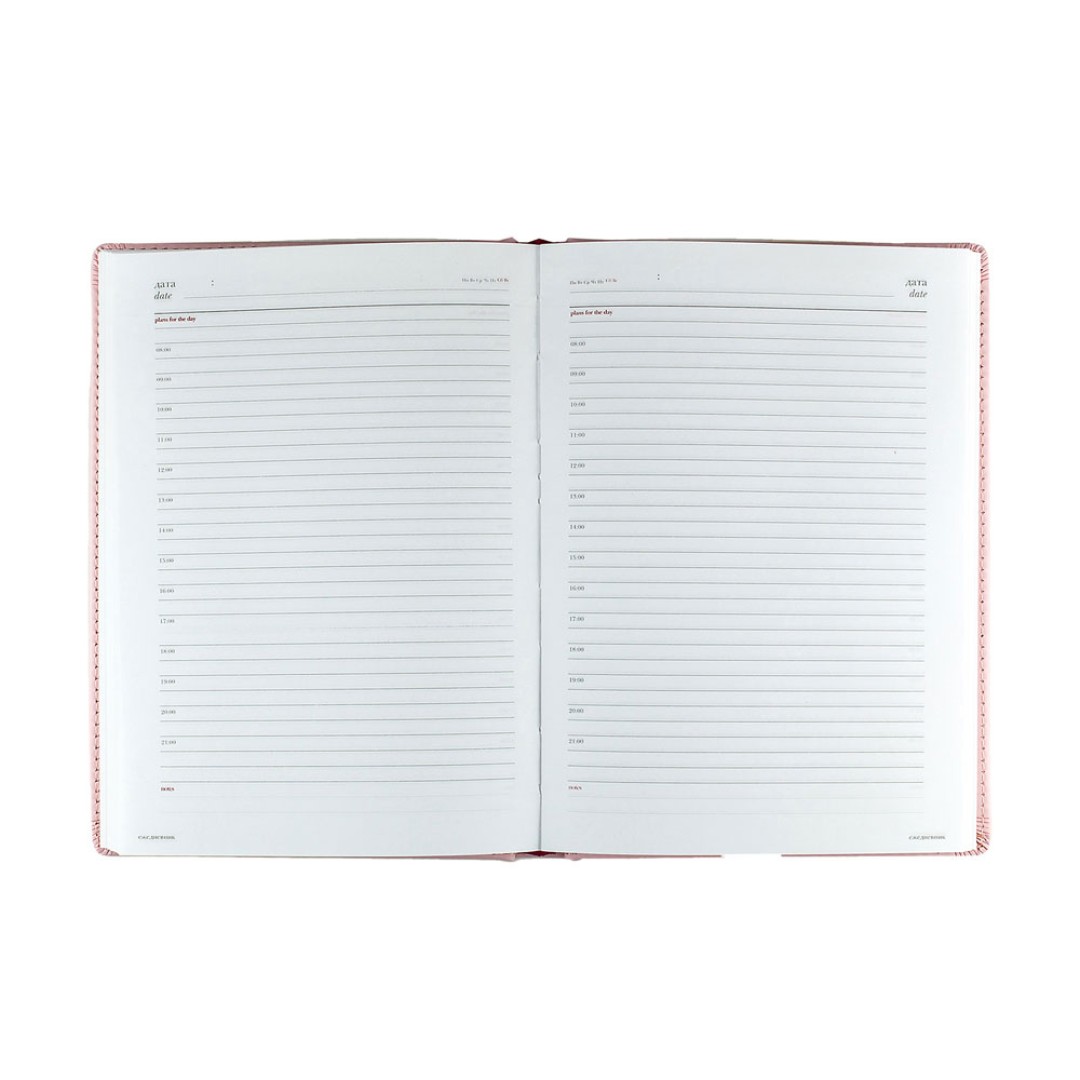 Ежедневник недатированный А5 «Velvet», зефирный розовый