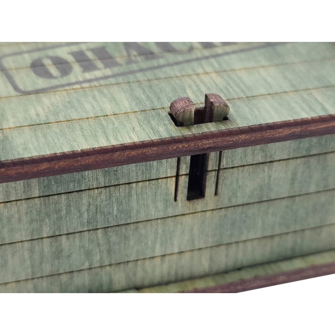 Ручка шариковая Кап клена, голубой