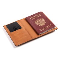 Обложка для паспорта Нит, оранжевый