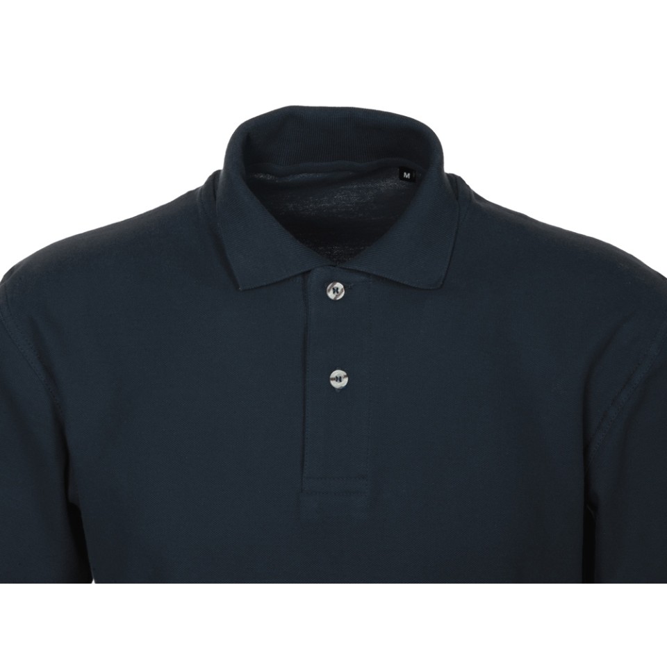 Рубашка поло "Boston 2.0" мужская, темно-синий