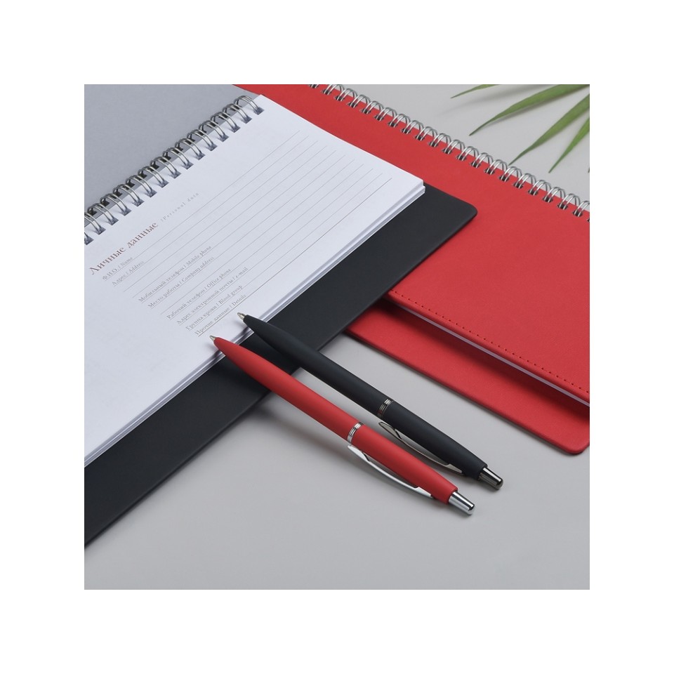 Планинг датированный «Velvet» 2026, бордовый