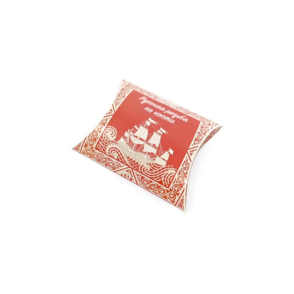 Платок "Русская резьба по кости"