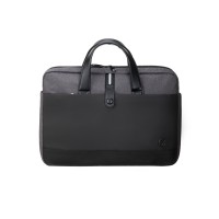 Сумка для ноутбука TORBER VECTOR 14.1'', черный/серый, нейлон, 40 x 5 x 28 см, 5л