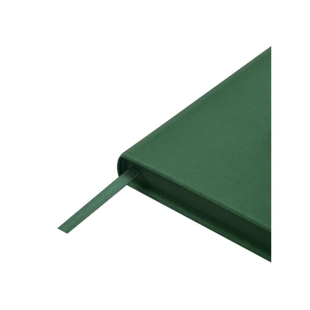 Ежедневник А5 "Megapolis Color" soft-touch, зеленый