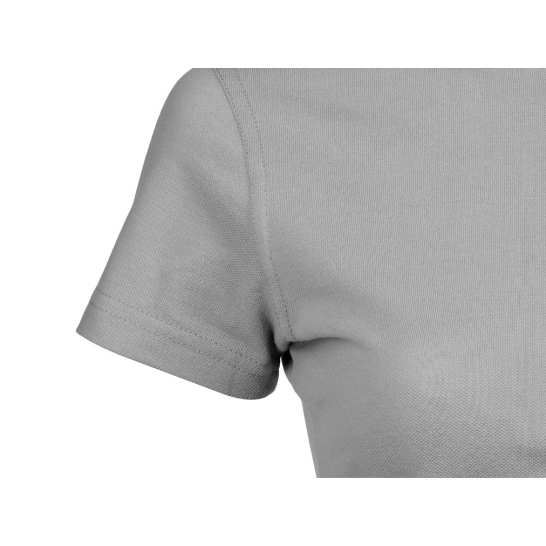 Рубашка поло "First" женская, серый