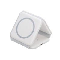 Беспроводное зарядное устройство 3-в-1 «Road», 15 Вт, белый