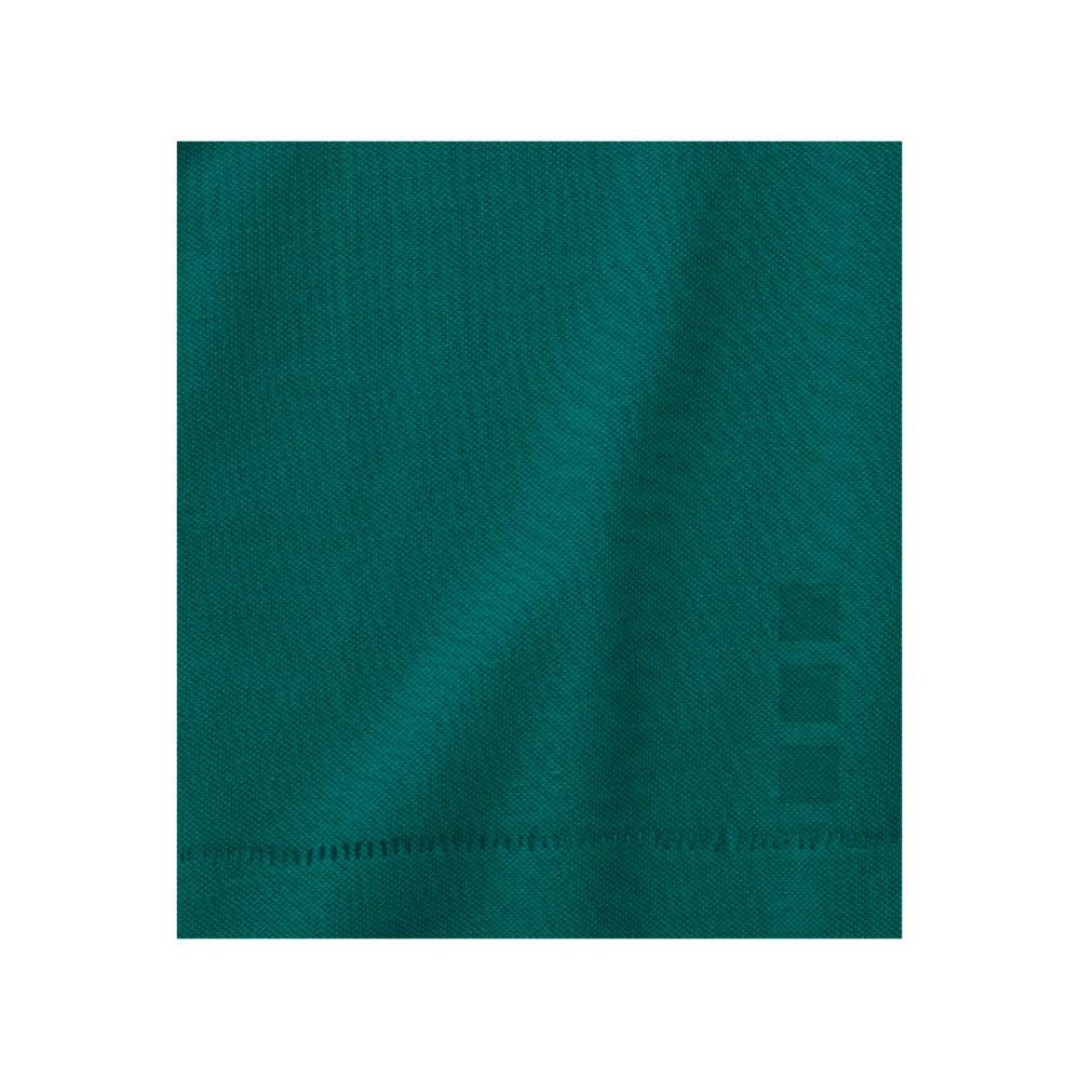 Calgary мужская футболка-поло с коротким рукавом, изумрудный