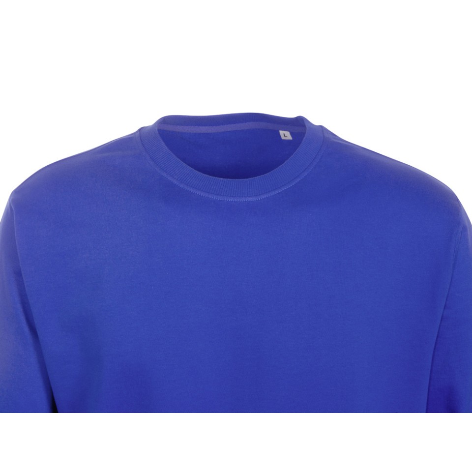 Свитшот «Warsaw» 220гр, унисекс, кл. синий