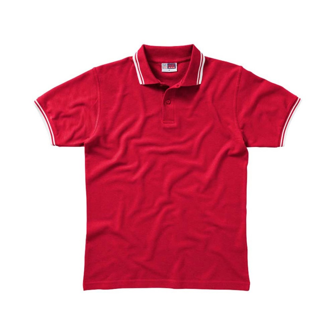 Рубашка поло "Erie" мужская, красный