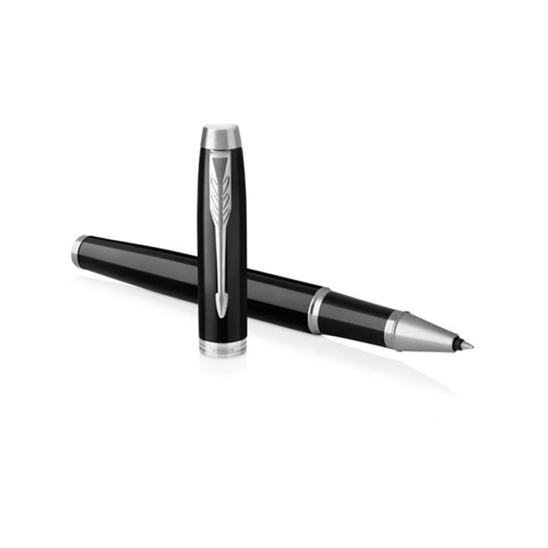 Ручка роллер «Parker IM Core Black CT», черный/серебристый