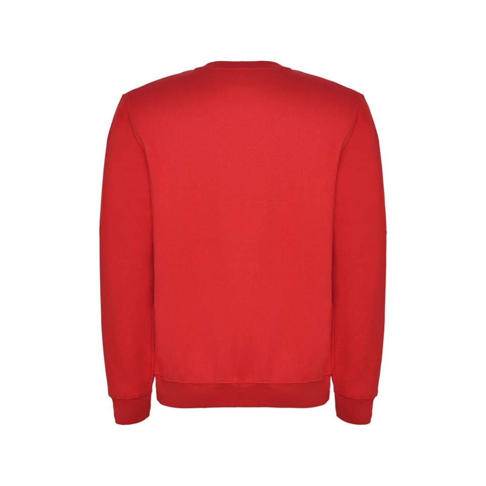 Свитшот с начесом "Clasica" унисекс, красный
