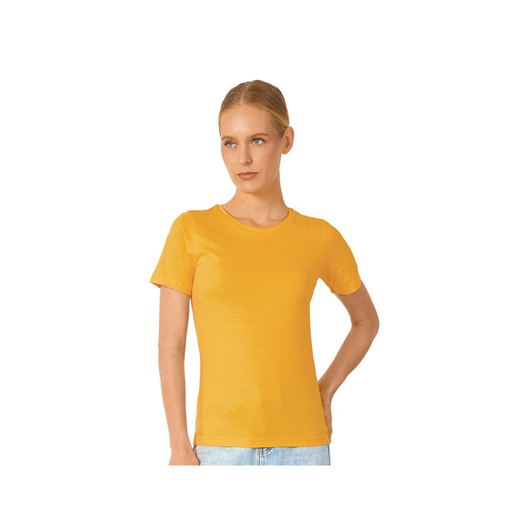 Футболка "Heavy Super Club" женская, золотисто-желтый