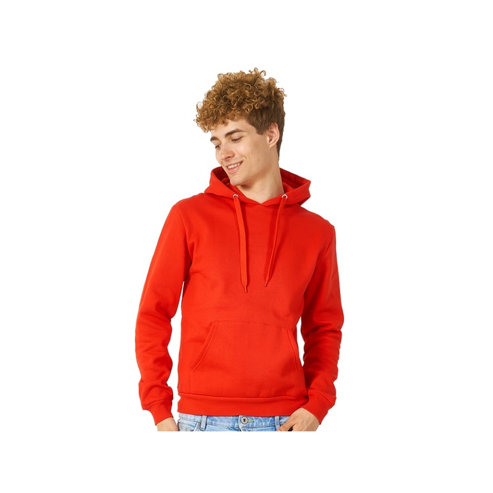 Толстовка с капюшоном "Amsterdam" мужская, красный