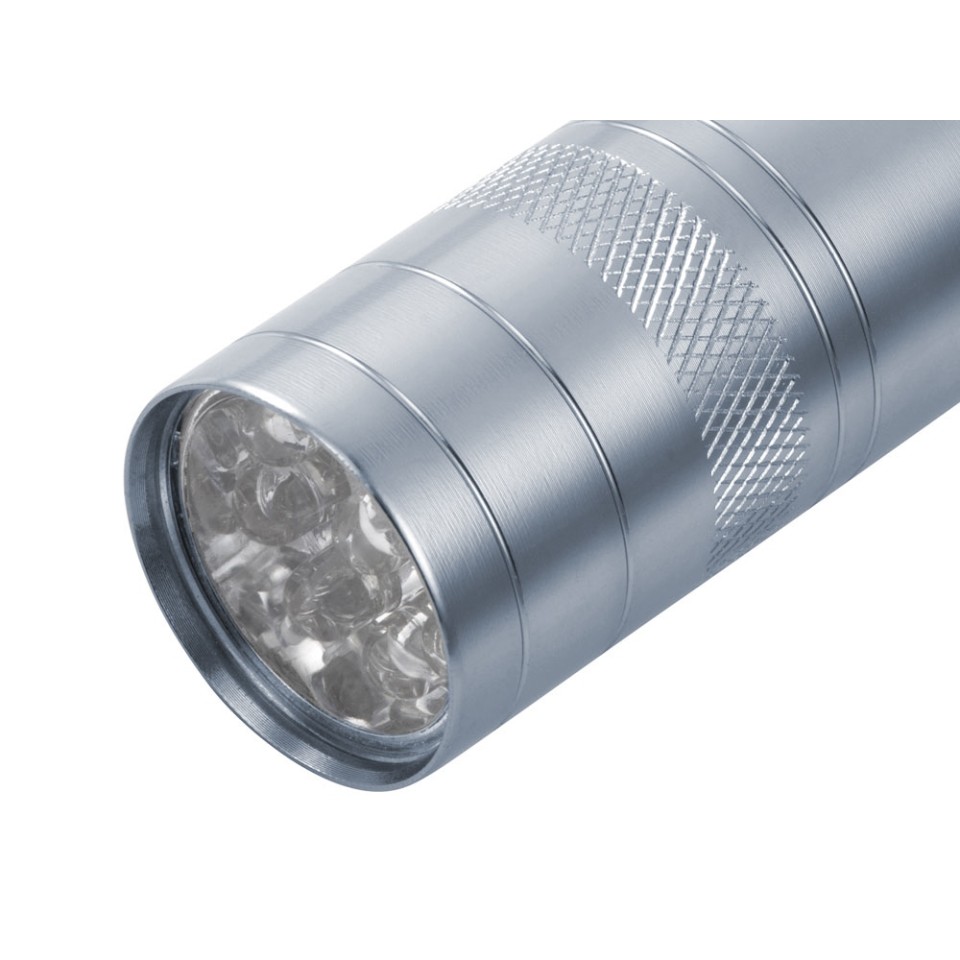 Фонарь с открывалкой "Yok", серебристый