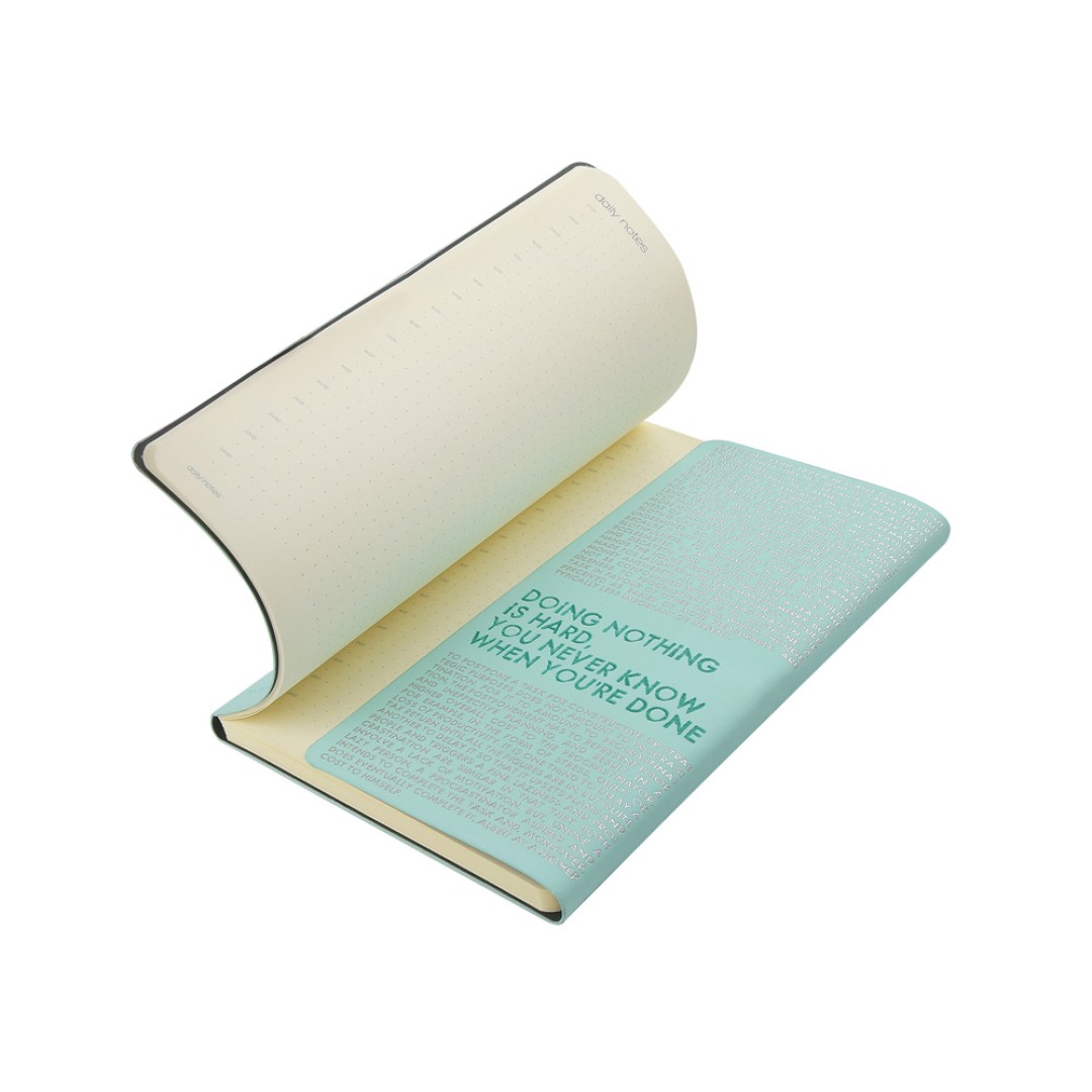 Ежедневник недатированный А5 «Bilbao», зефирный мятный (Р)