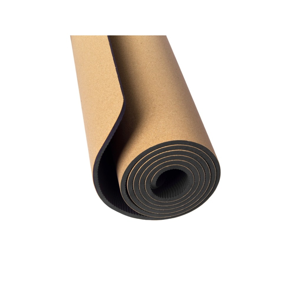 Пробковый коврик для йоги и фитнеса "Namaste"