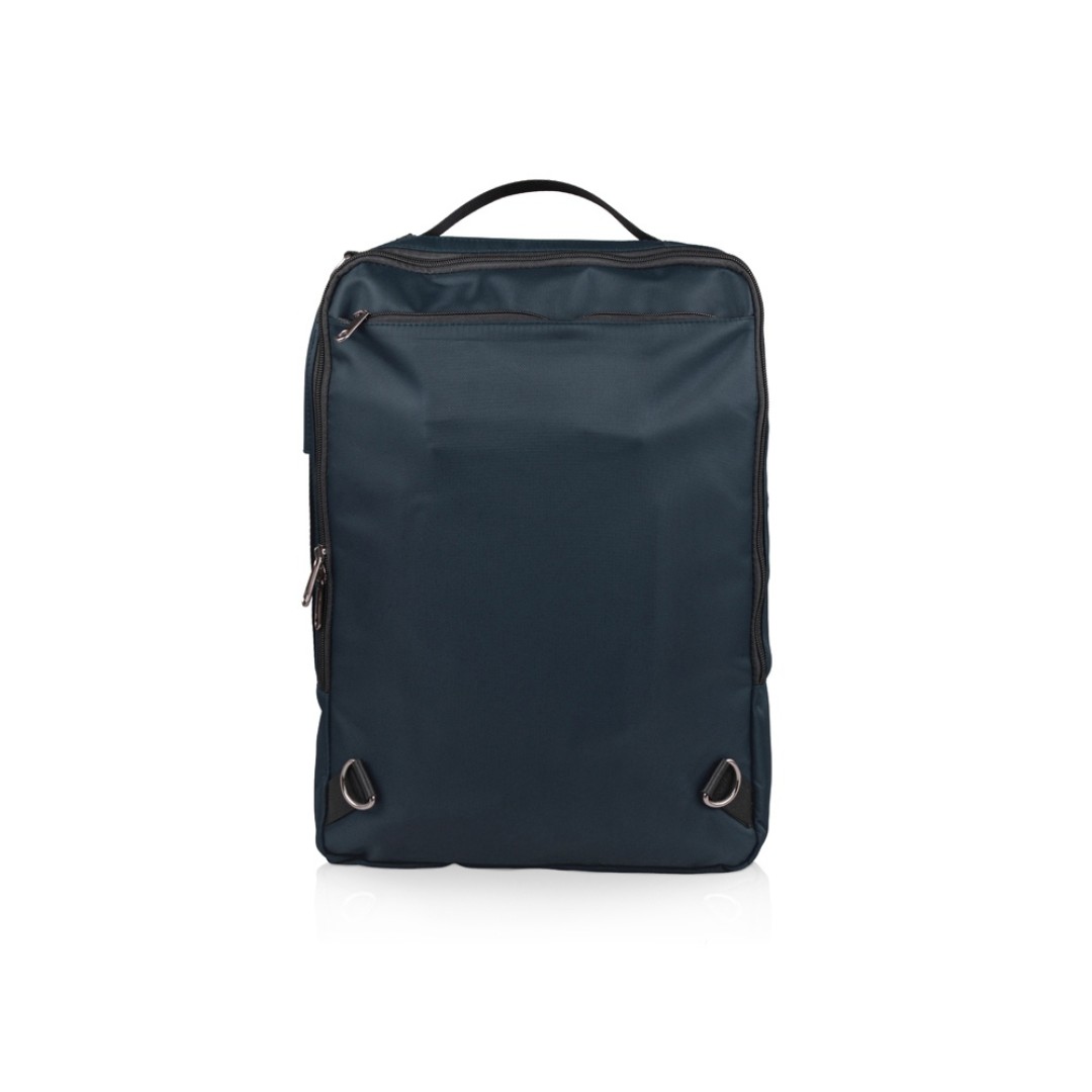 Рюкзак-трансформер «Duty» для ноутбука, темно-синий (без шильда)