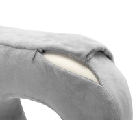 Подушка с эффектом памяти и вшитым чехлом "Stash & Snooze"