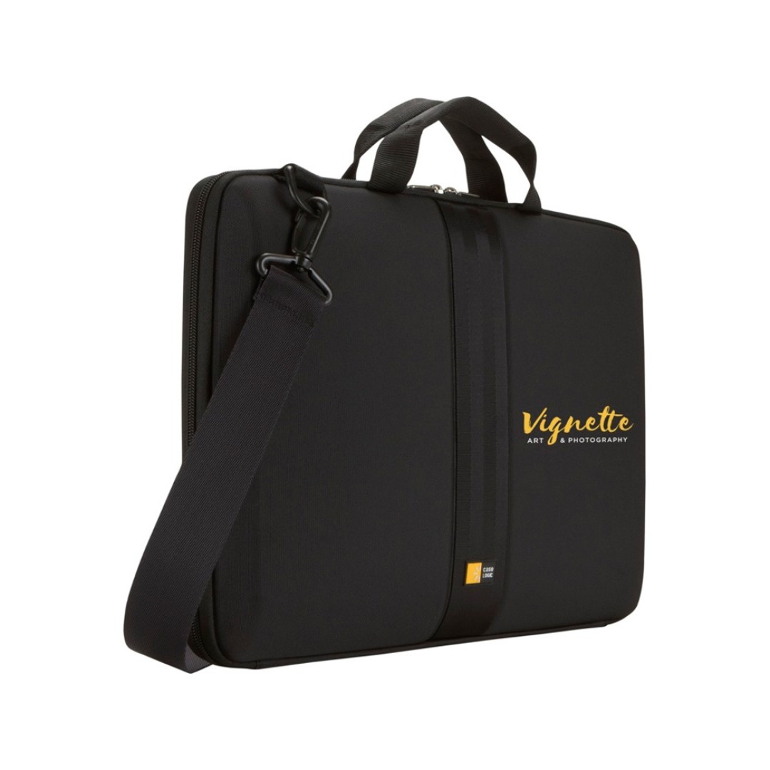 Чехол для ноутбука 16" Case Logic с ручками и ремешком, черный