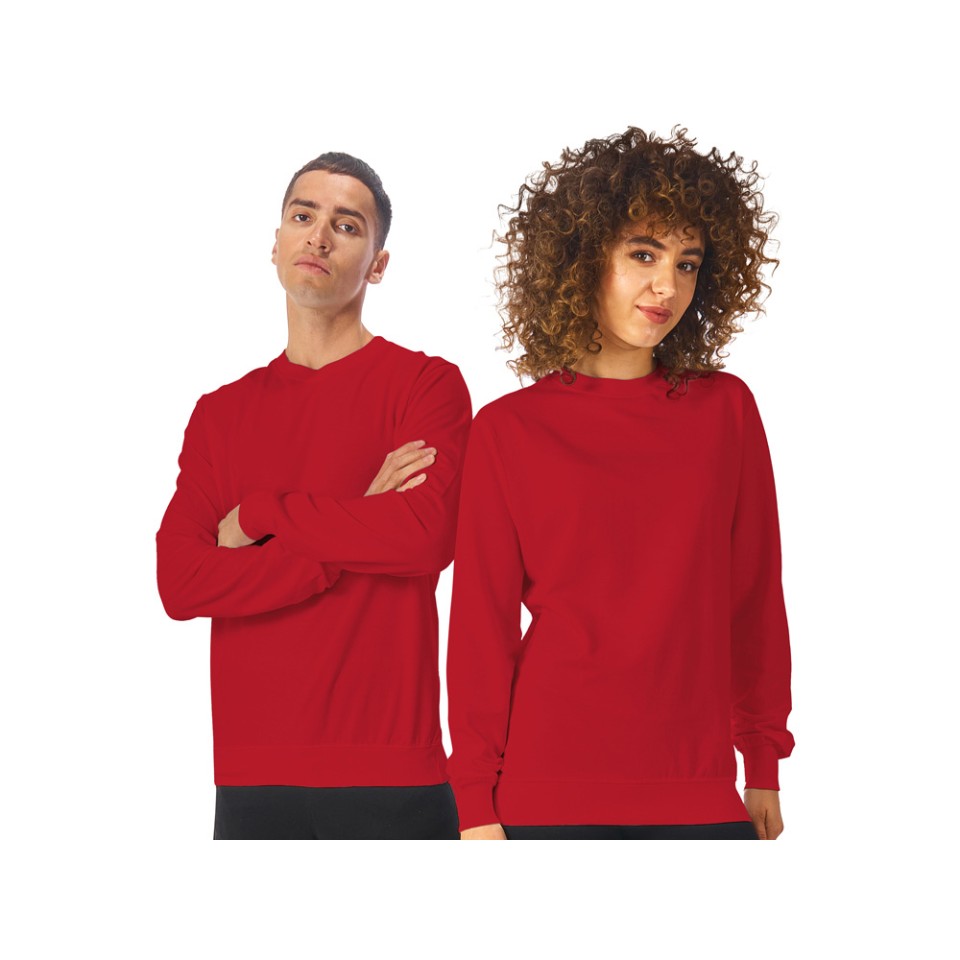 Свитшот «Warsaw» 220гр, унисекс, красный