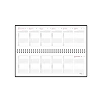 Планинг недатированный «Sidney Nebraska», синий