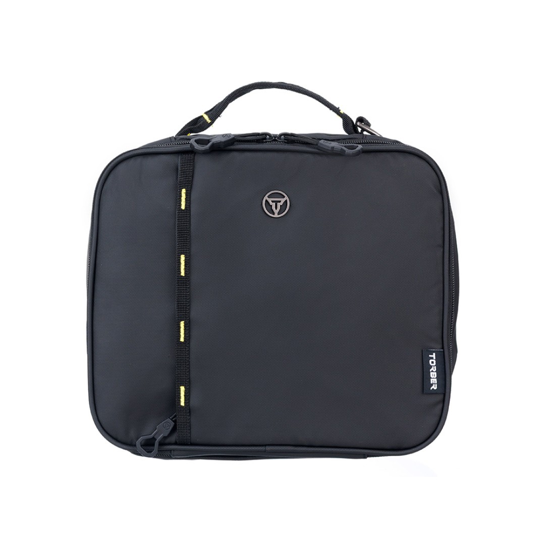 Термосумка для ланча TORBER, чёрный, полиэстер, 23 х 9 х 27 см