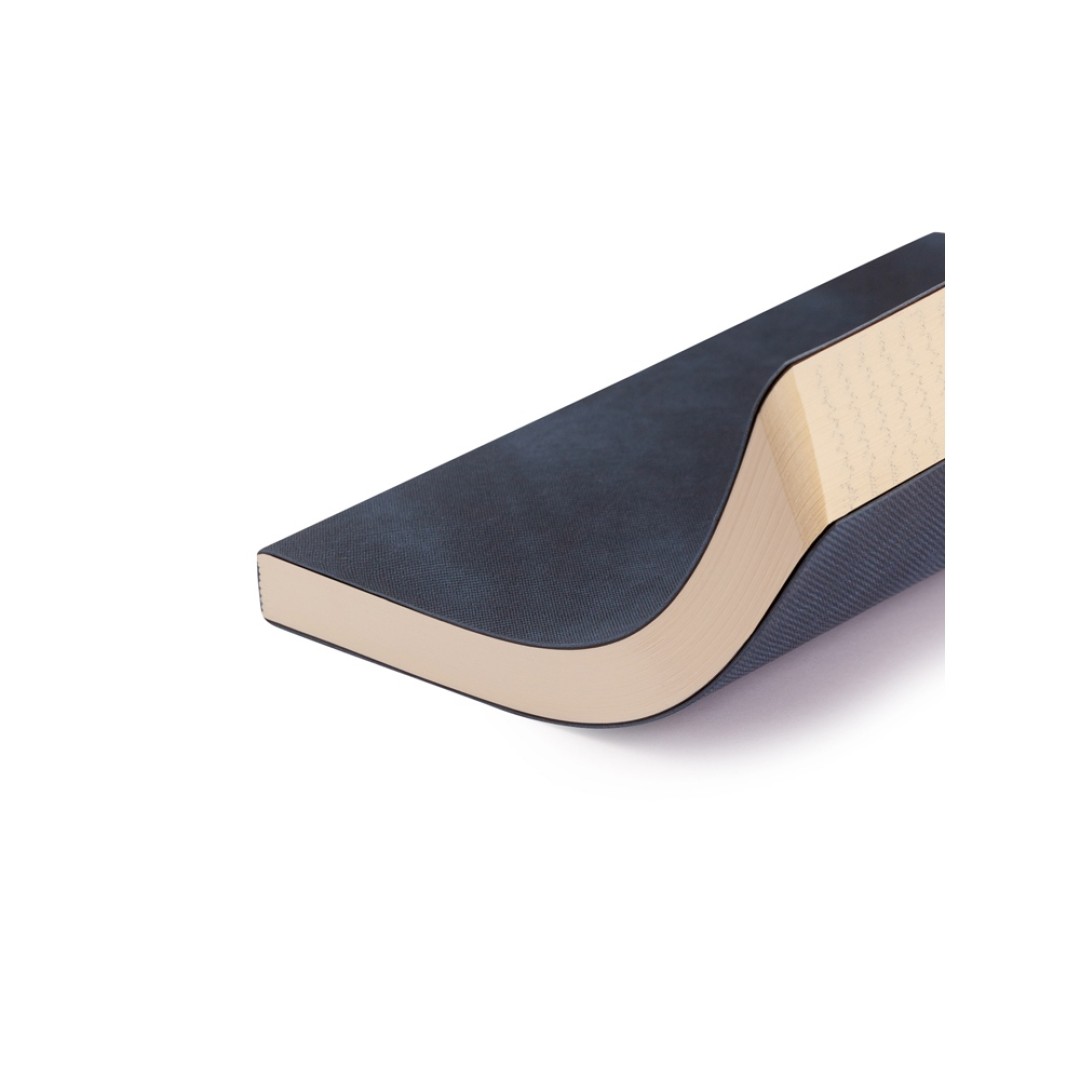 Ежедневник недатированный А5 "Megapolis jeans", темно-синий