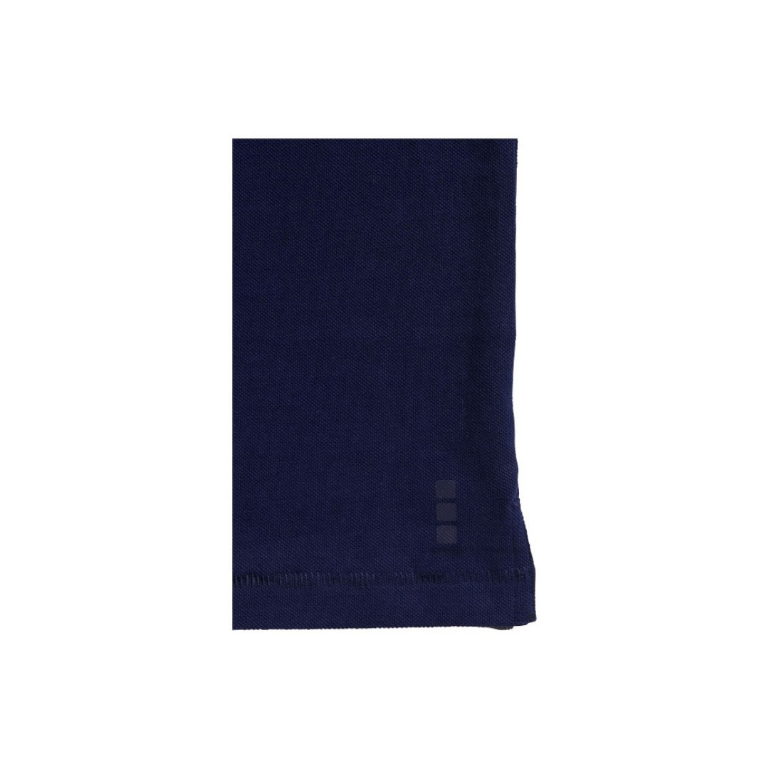 Рубашка поло "Oakville" мужская с длинным рукавом, темно-синий