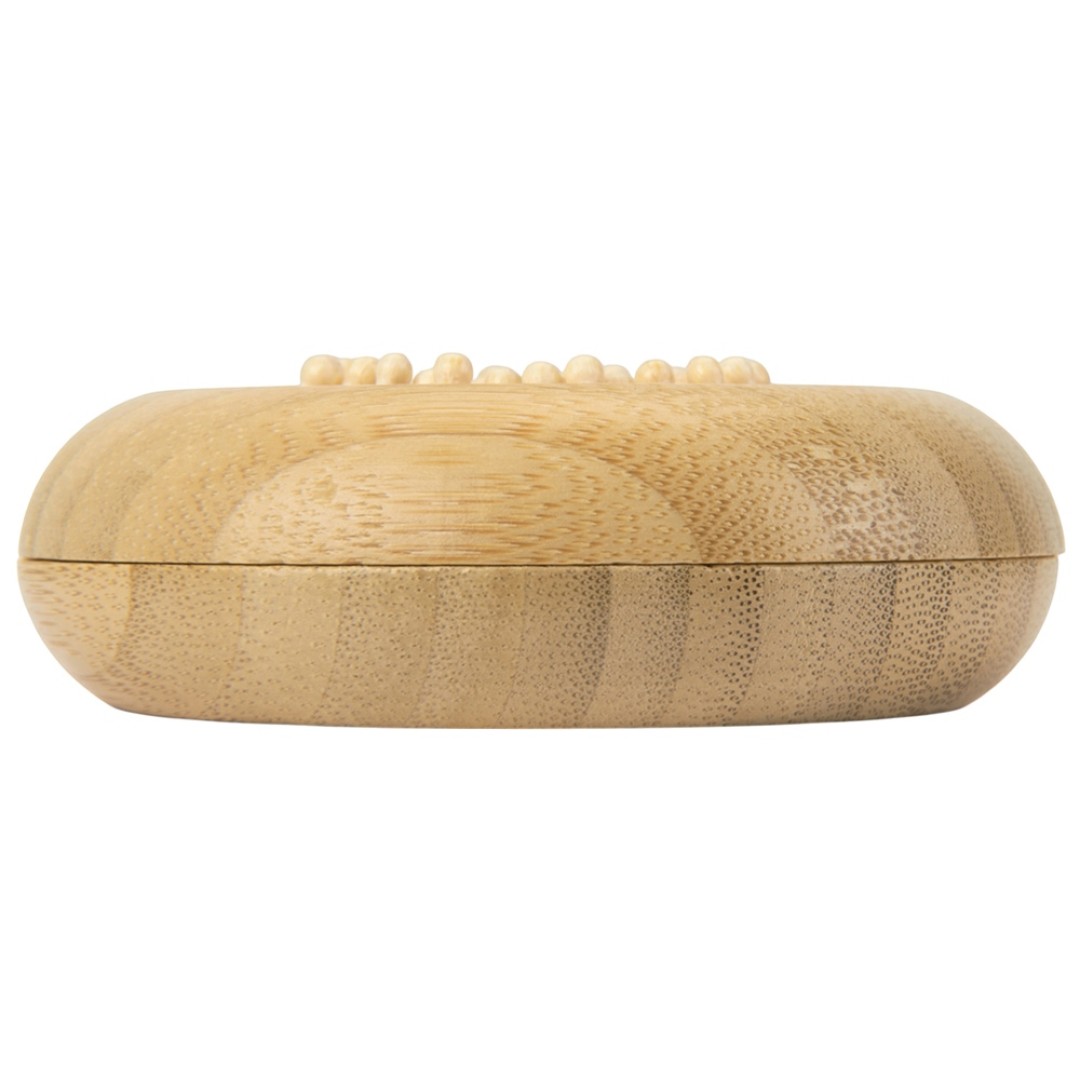 Расческа с зеркалом из бамбука "Daisy", натуральный