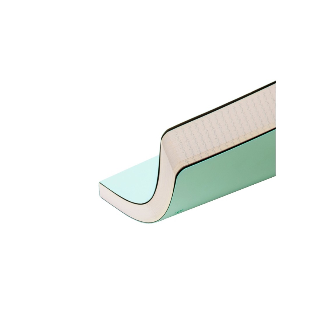 Ежедневник А5 недатированный «Megapolis Velvet Flex», зефирный мятный