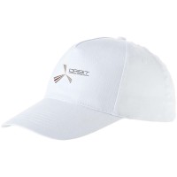 Бейсболка "Memphis" 5-ти панельная, белый