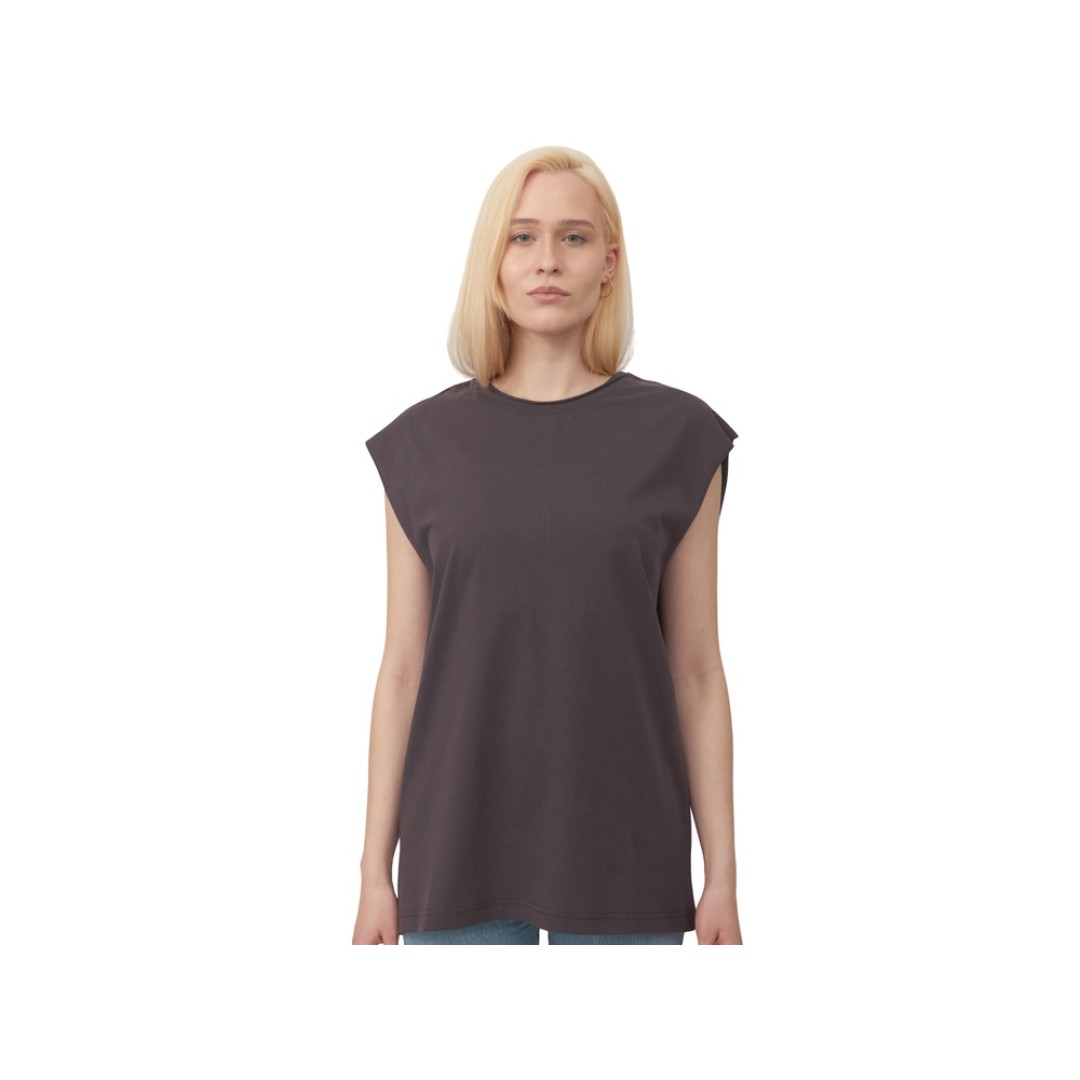 Майка оверсайз «Berlin», унисекс, темно-серый