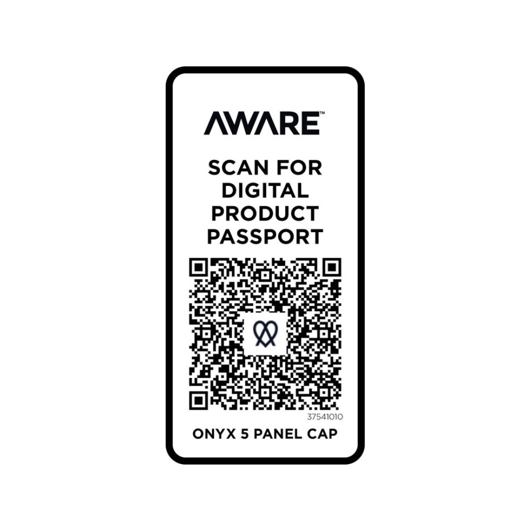 Onyx с 5 панелями Aware™ кепка из переработанных материалов - Белый