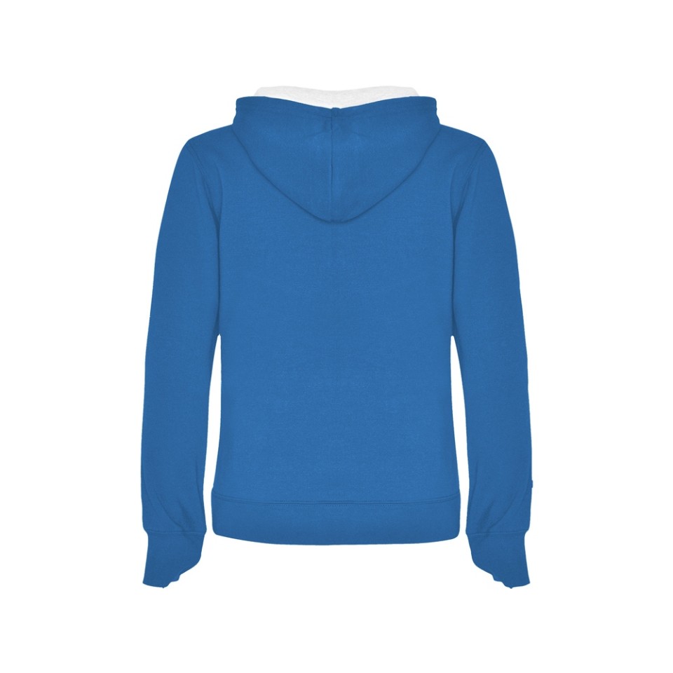 Толстовка с капюшоном "Urban" женская, королевский синий/белый