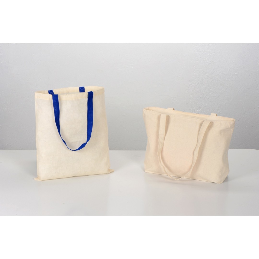 Сумка "Nevada", натуральный/ярко-синий