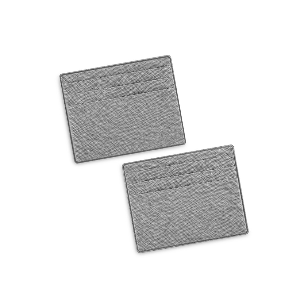 Картхолдер для денег и шести пластиковых карт "Favor", светло-серый