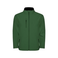 Куртка софтшелл "Nebraska" мужская, бутылочный зеленый