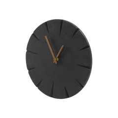 Часы деревянные "Helga", 28 см, черный