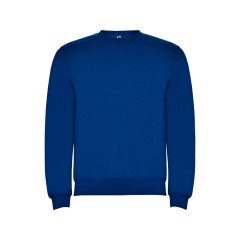 Свитшот с начесом "Clasica" унисекс, королевский синий