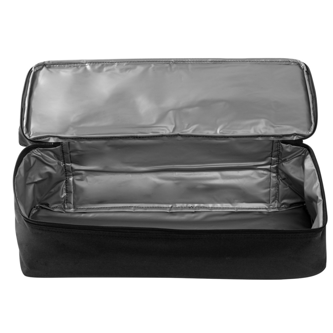 Сумка для шопинга и пляжа «Coolmesh» с изотермическим отделением внизу, черный