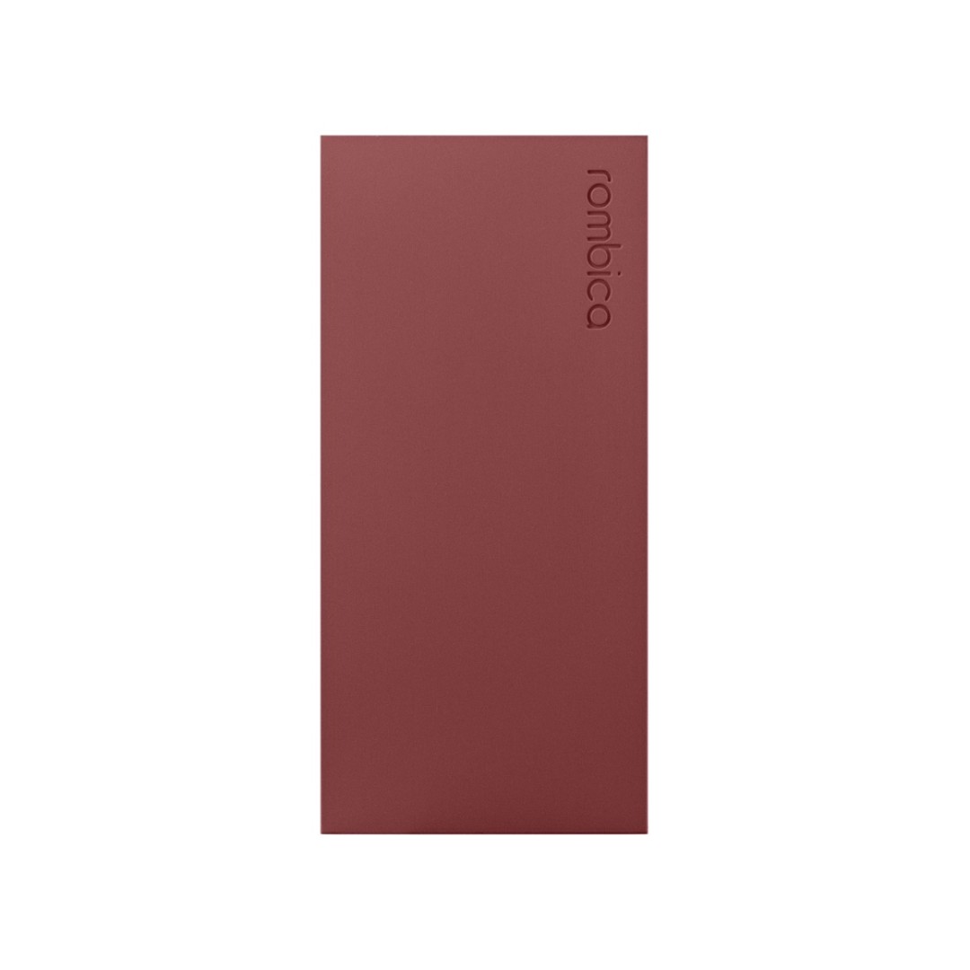 Внешний аккумулятор Rombica NEO ARIA Claret, 10000 мАч, Soft-touch, PD, QCharge, Type-C, бордовый (Р)