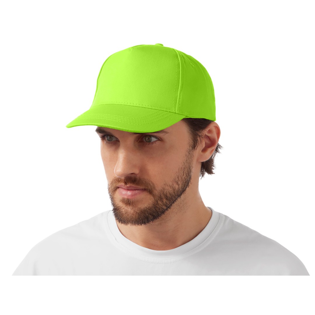 Бейсболка "Мемфис 230" 5-панельная, яблочно-зеленый